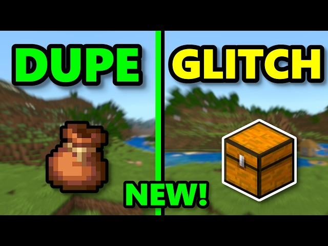 BEST WORKING DUPLICATION GLITCHES for 1.21 MINECRAFT BEDROCK Edition | NEW!