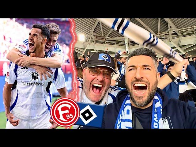 0:3! HSV SCHIEßT DÜSSELDORF AB! Fortuna Düsseldorf vs. Hamburger SV Stadionvlog