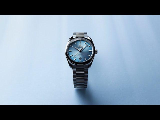 Seamaster in Summer Blue: Aqua Terra 38 mm. 150 metres | OMEGA