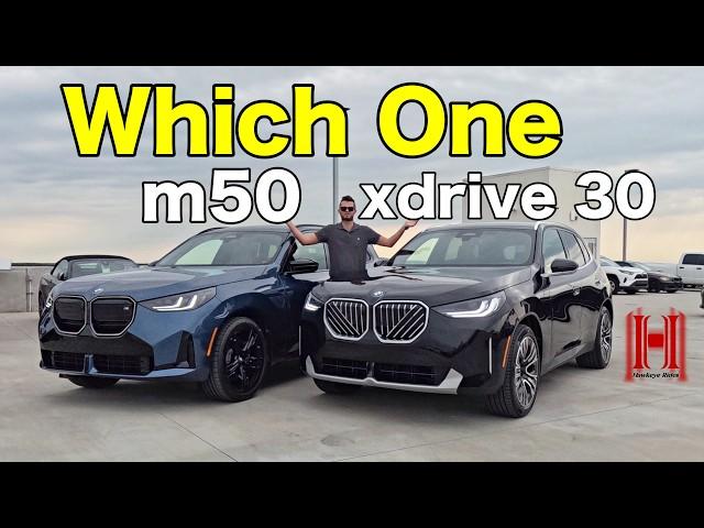 2025 BMW x3 m50 vs x3 xdrive30 / Which is Better? :Full Specs & Test Drive