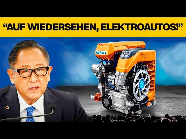 "Dieser neue Motor wird Elektroautos ein Ende bereiten!" Sagt der Toyota-CEO über seine Kreation