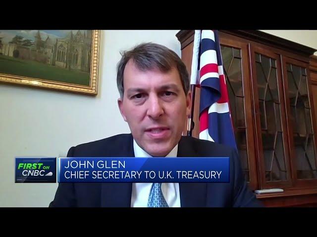 Public sector pay rise won't be inflationary, UK Treasury's Glen says