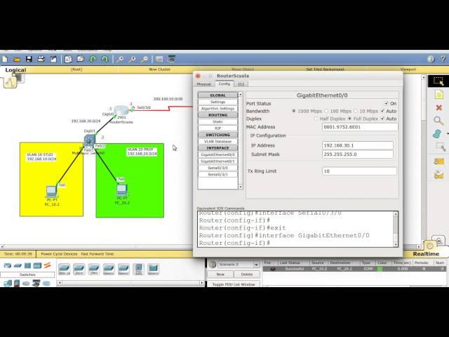 Switch Layer 3 (Multilayer switch) (IT)