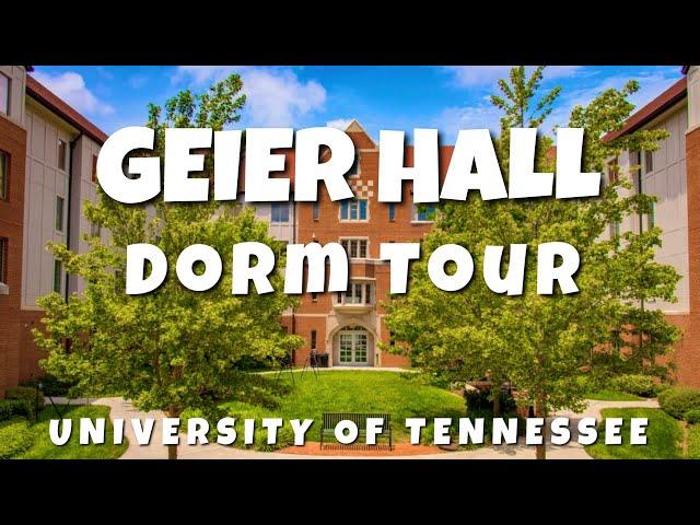 Geier Hall Dorm Tour || University of Tennessee Knoxville