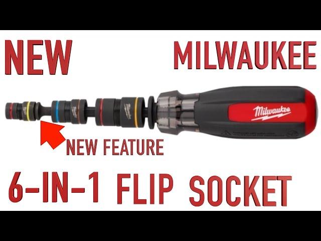 NEW Milwaukee 6-in-1 Impact Flip Socket (48-22-2921) vs Klein 7-in-1 Flip Socket