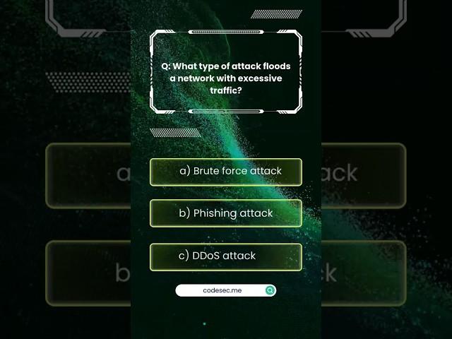 Cybersecurity Quiz by CodeSec : Test Your Knowledge  #CyberAware