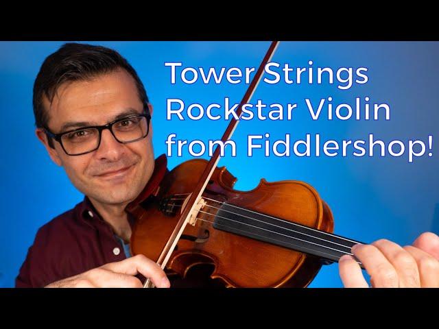 Beginner Violin Review: The Rockstar by Tower Strings available at Fiddlershop!