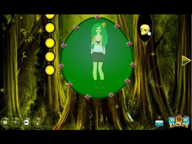 Wow Lost Girl Fantasy Forest Escape walkthrough..