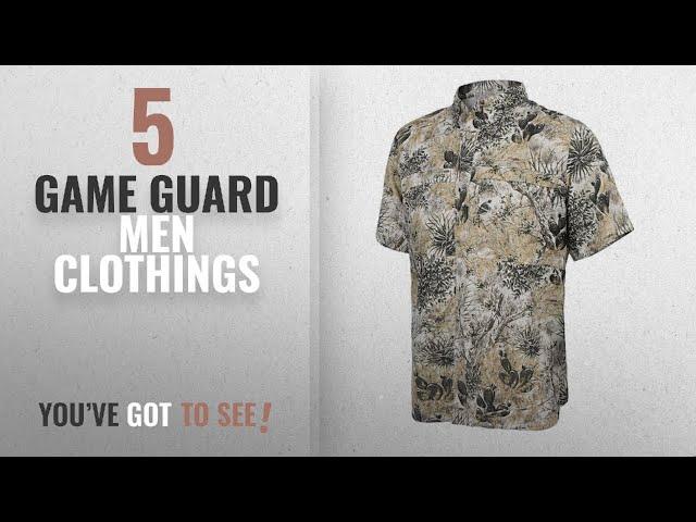 Top 10 Game Guard Men Clothings [ Winter 2018 ]: GameGuard MicroFiber Shirt XLarge GameGuard