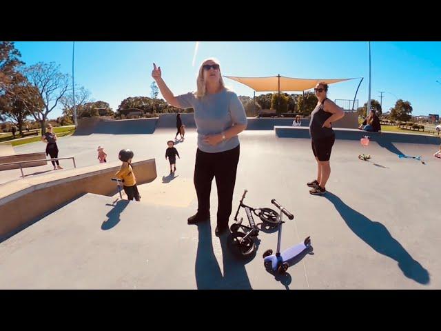 COPS vs KAREN *SHE WON?* NO Skate Park ETIQUETTE