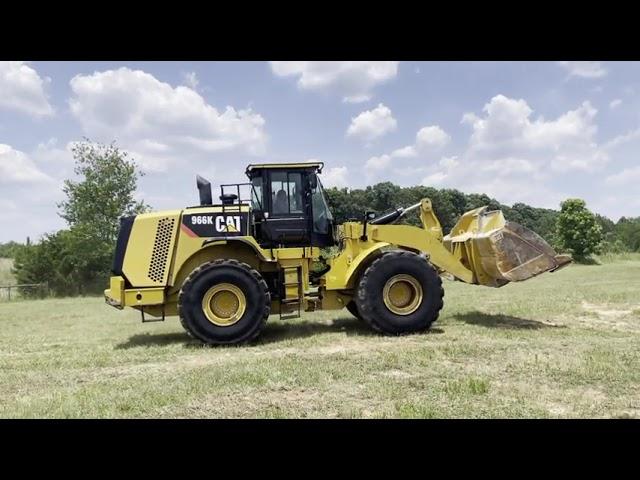 CAT 966K Loader Demonstration