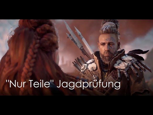 Nerdweib zockt: Die 2. Jagdprüfung- Nur Teile Prüfung   #19 HORIZON ZERO DAWN German