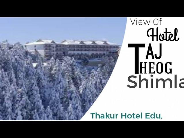 TAJ HOTEL SHIMLA..