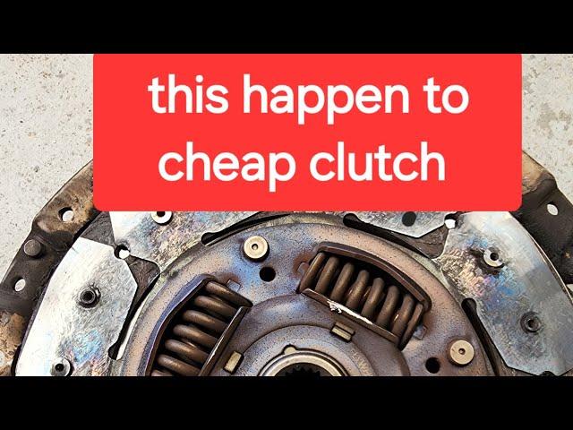 cheap clutch problem