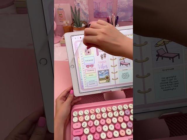 iPad Accessories  Paperlike Screen Protector | GoodNotes Digital Planning #shorts