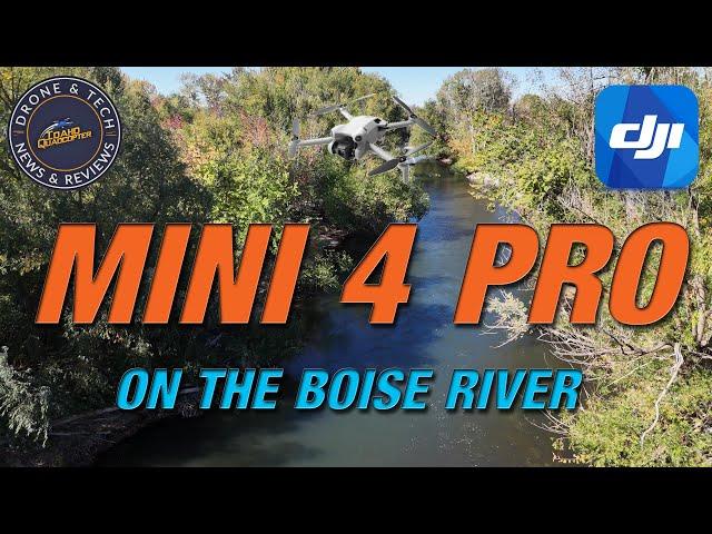 DJI Mini 4 Pro at Westmoreland Park on the Boise River