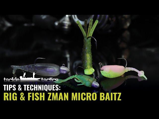 ZMan Micro Finesse BaitZ - Shad FryZ, StingerZ, Tiny TicklerZ and LarvaZ