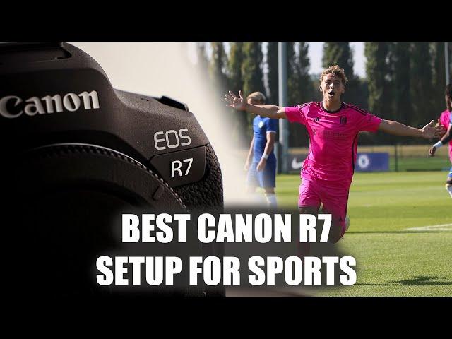 The BEST Canon R7 Settings for Sports or Action