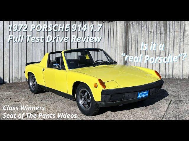 1972 Porsche 914 1.7 Full Test Drive Review [Collector Car Guru Seat of The Pants Videos]