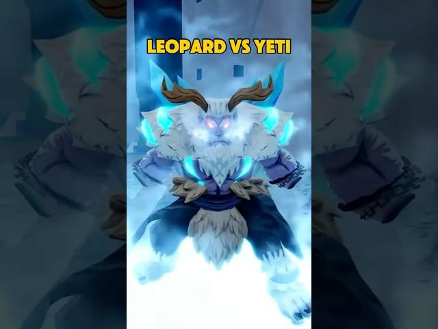 Yeti vs Leopard - Blox Fruits