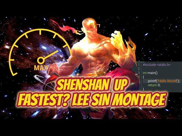 ULTIMATE CHINESE LEE SIN MONTAGE - FASTEST LEE SIN PLAYER - League of Legends