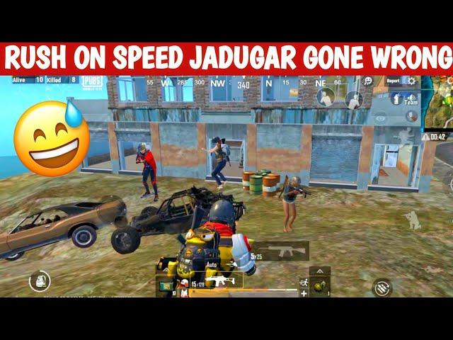 RUSH ON SPEED JADUGAR GO WRONG PUBGLITE COMEDY|pubg lite video online gameplay MOMENTS CARTOON FREAK