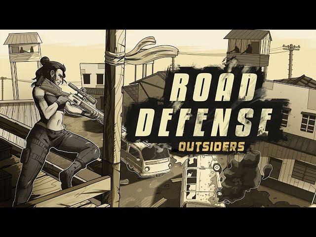 Road Defense: Outsiders | Release Date Trailer - Switch, PS4, PS5 and Xbox One/Series S|X