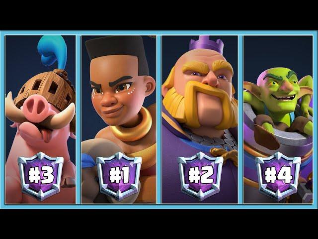  10 DECKS FOR EASY WINS IN CLASH ROYALE