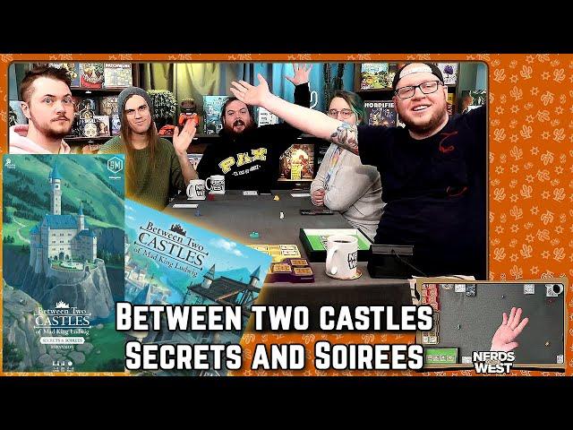 Between Two Castles Secrets and Soirees | Board Game Playthrough