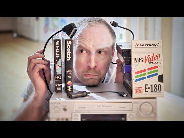 Convert VHS Tapes to Digital - On a Budget!