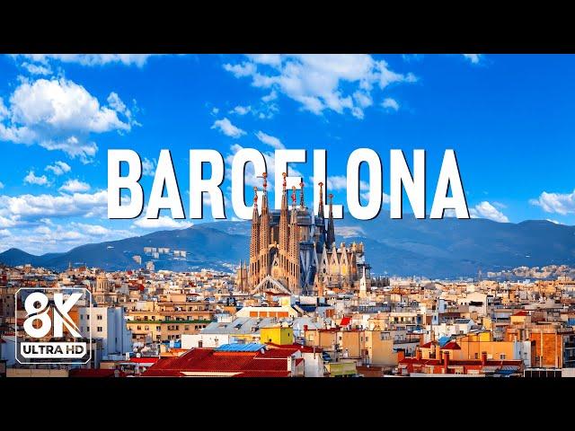 Barcelona 8K UHD – Discover The City Of Spain's Most Unique Architecture