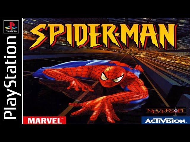 Spider-Man 100% - Full Game Walkthrough / Longplay (PS1, HD)