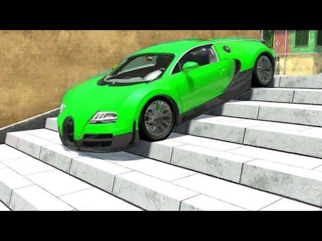 Cars Vs Stairs #3| BeamNG Drive | BeamNG Storm