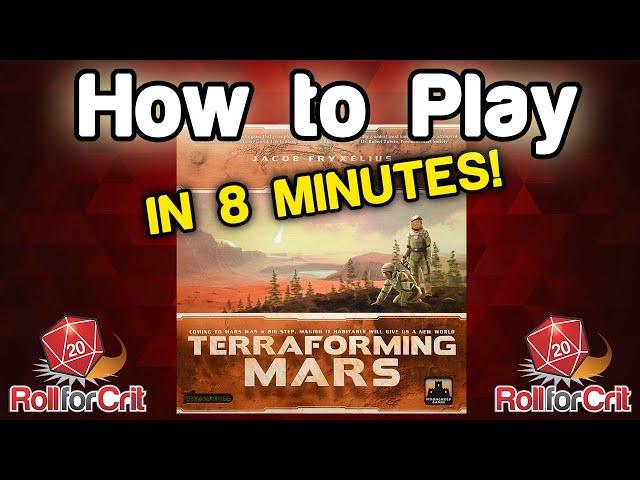 How to Play Terraforming Mars | Roll For Crit