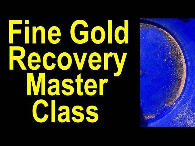 STOP Losing Your Fine Gold - Don't Make these mistakes