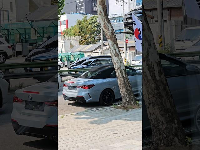 벌써! 25년식 신형 4시리즈 입고?! 420i 컨버터블 레이저테일램프가 인상 적입니다 #bmw #bmw4series #shorts