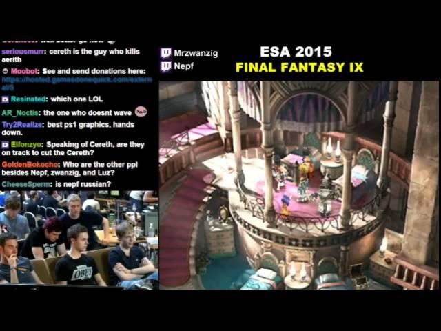 Final Fantasy IX ESA 2015. [9:26:07] by Mrzwanzig & Nepf (chat included)