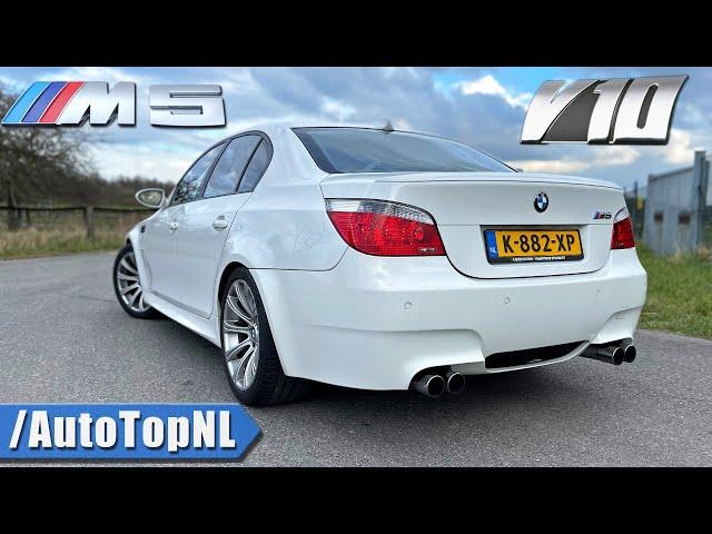 BMW M5 E60 V10 | REVIEW on Autobahn by AutoTopNL