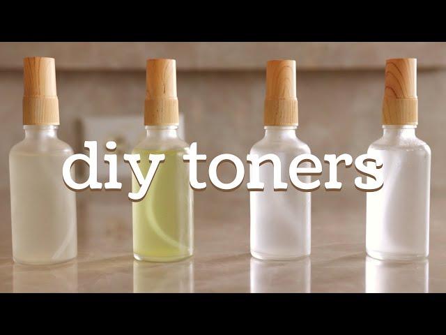 How To Make A Face Toner  4 DIY Simple Natural Recipes