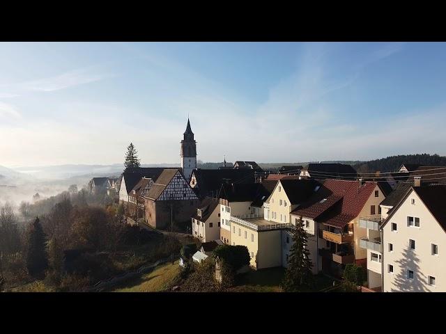 Dornstetten in the Morning 4K DJI Mavic Mini