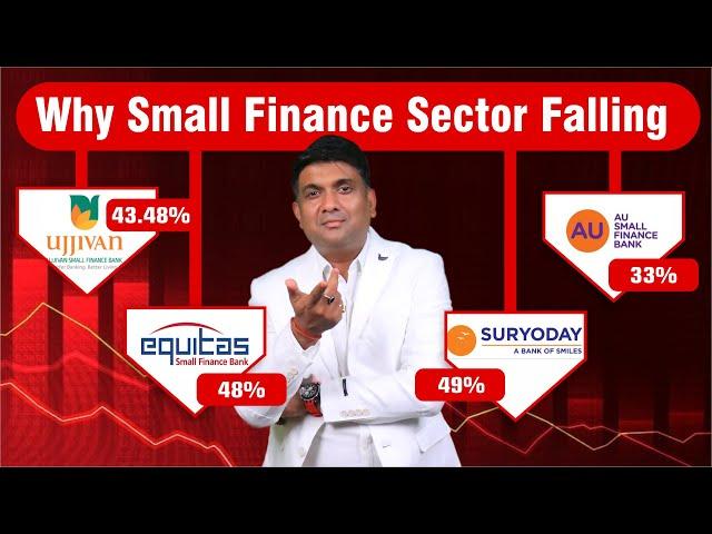 Why is Small Finance Bank Sector Falling ? | Small Finance Bank डुबेगा ?