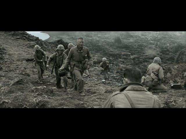 U.S.M.C Planting the American Flag on Mt.Suribachi Iwo Jima (From the Movie Flag Of Our Fathers)