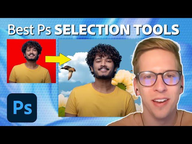 Photoshop Tools Tutorial | Lasso Tool, Quick Selection, Magic Wand and More | Adobe Photoshop