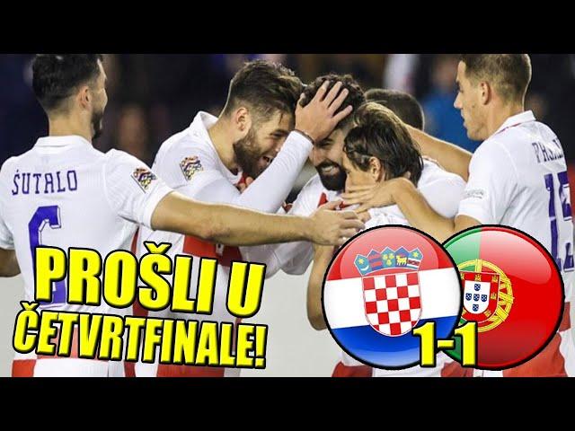 HRVATSKA 1-1 PORTUGAL  ČETVRTFINALE!! GVARDIOL IZJAVA NAKON GOLA