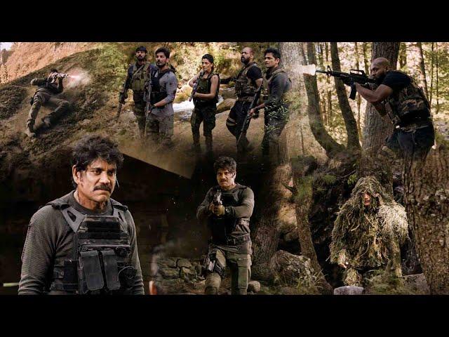 Nagarjuna Biggest Blockbuster Movie Ultimate Forest Action Scene || Kotha Cinema