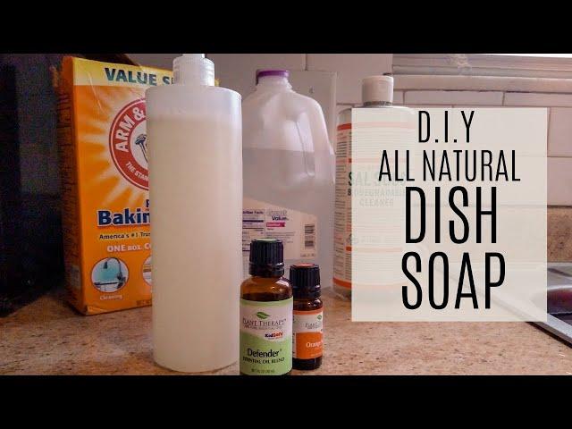 DIY Dish Soap | Sal Suds Dish Soap Recipe