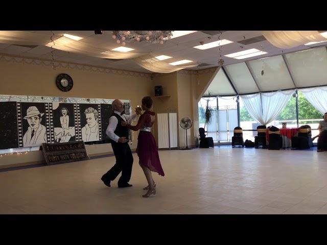 Priscilla Smith & Paul Martin dance a Nightclub 2 Step Bolero - Raleigh Ballroom Dancing