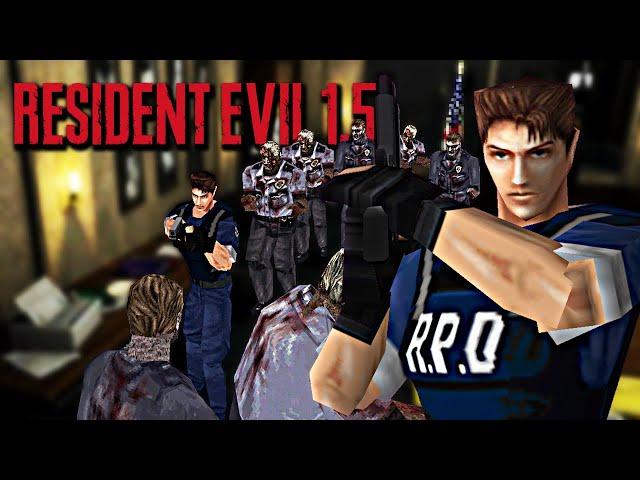 RESIDENT EVIL 1.5 Latest Build || RE2 Prototype || LEON Story Full GAMEPLAY || 바이오하자드1.5 (PS1)