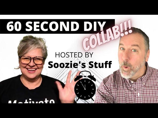 60 SECOND DIY - DOLLAR TREE DIY - QUICK AND EASY DIY