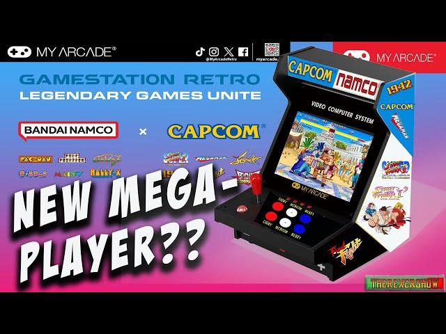 MY ARCADE, Namco, CAPCOM ANNOUNCE NEW GAMESTATION RETRO Systems!